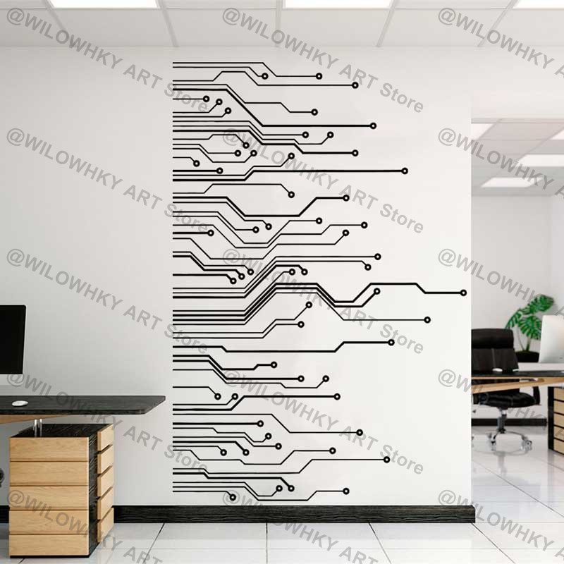 Office Technologies - لوحة الدوائر العلمية تكنولوجيا اللعب جدار