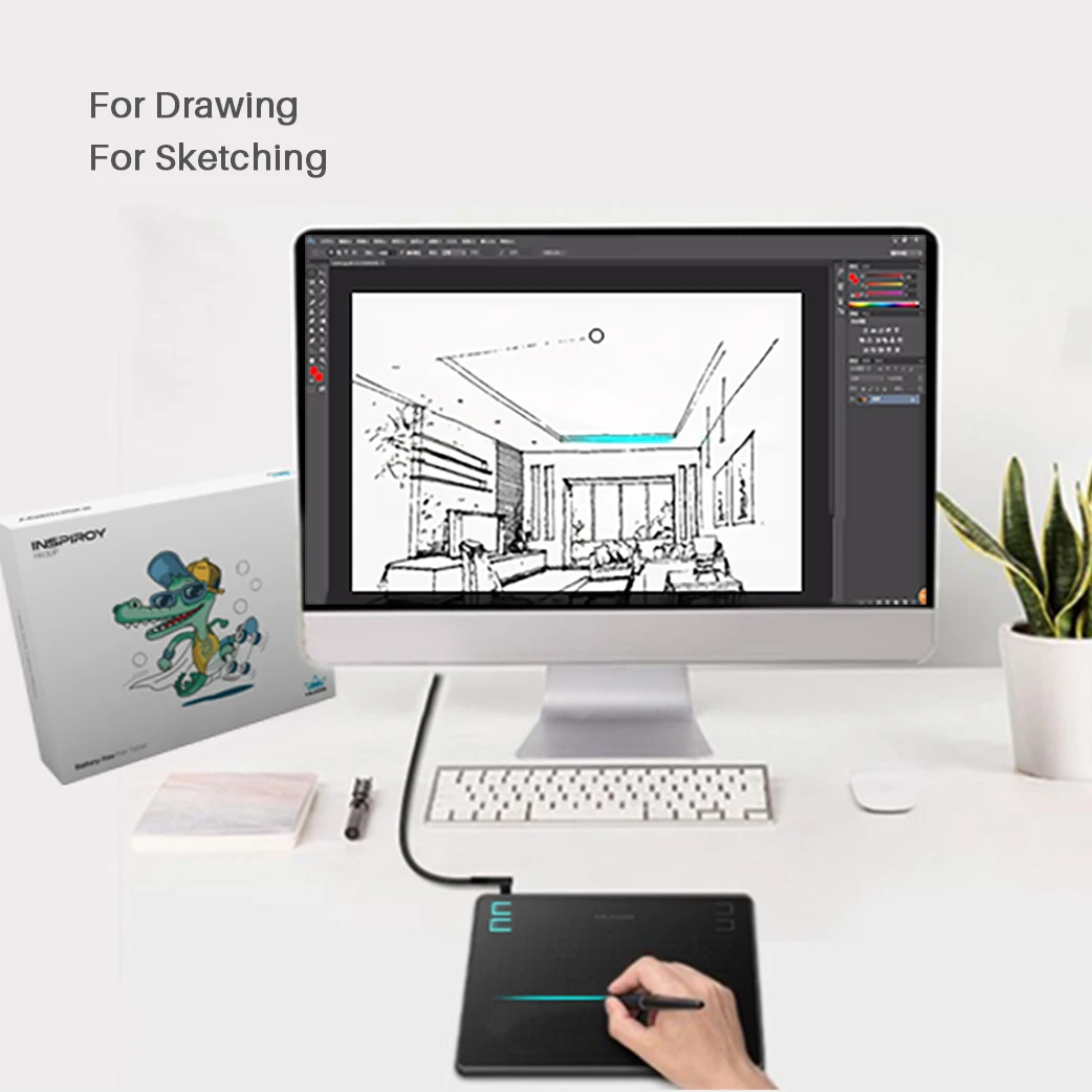 تابلت رسم إلكتروني للكتابة الر - مراجعة Drawing Pad Signature وسعره
