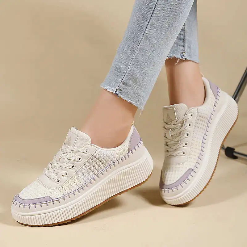 أحذية نسائية بنية مسطحة أحذية  - مراجعة Office Tech Outfits وسعره