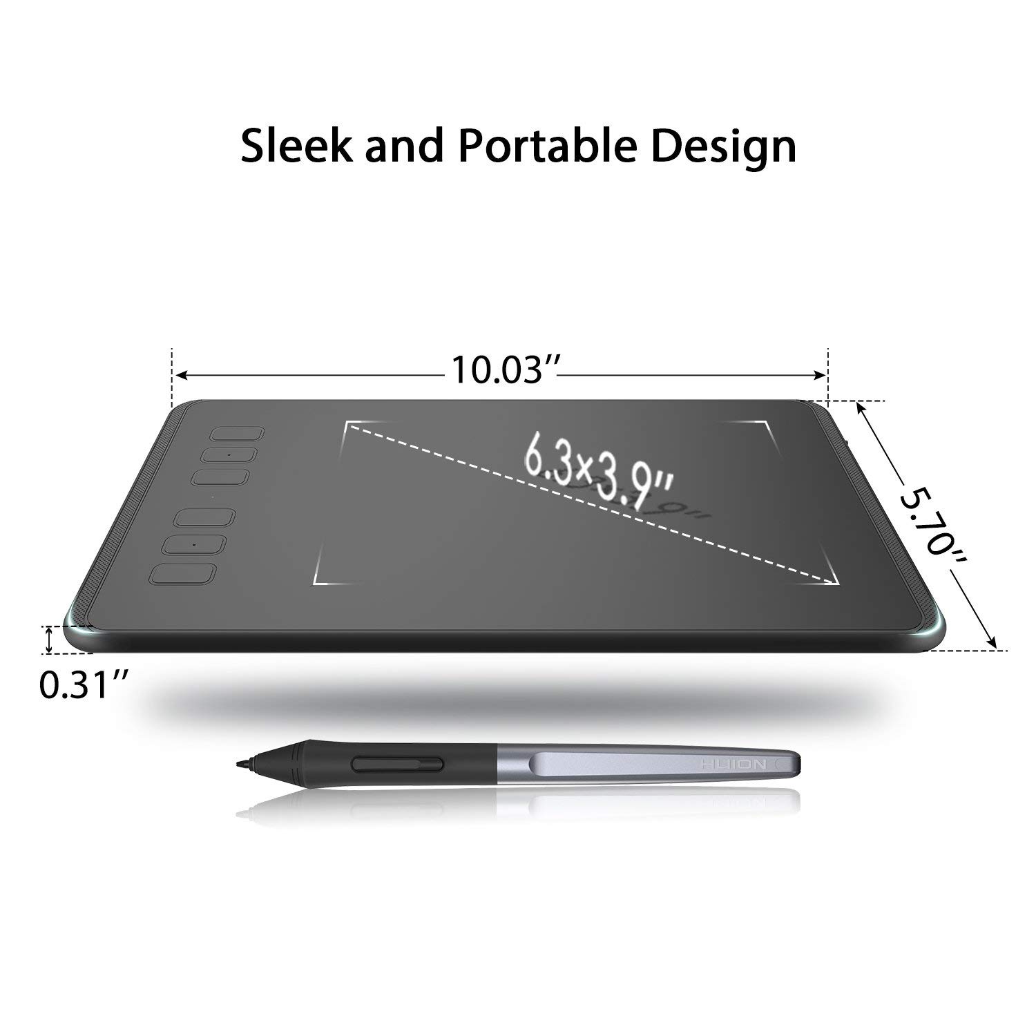 لوح رسم إلكتروني USB للمصممين  - مراجعة Drawing Pad Signature وسعره
