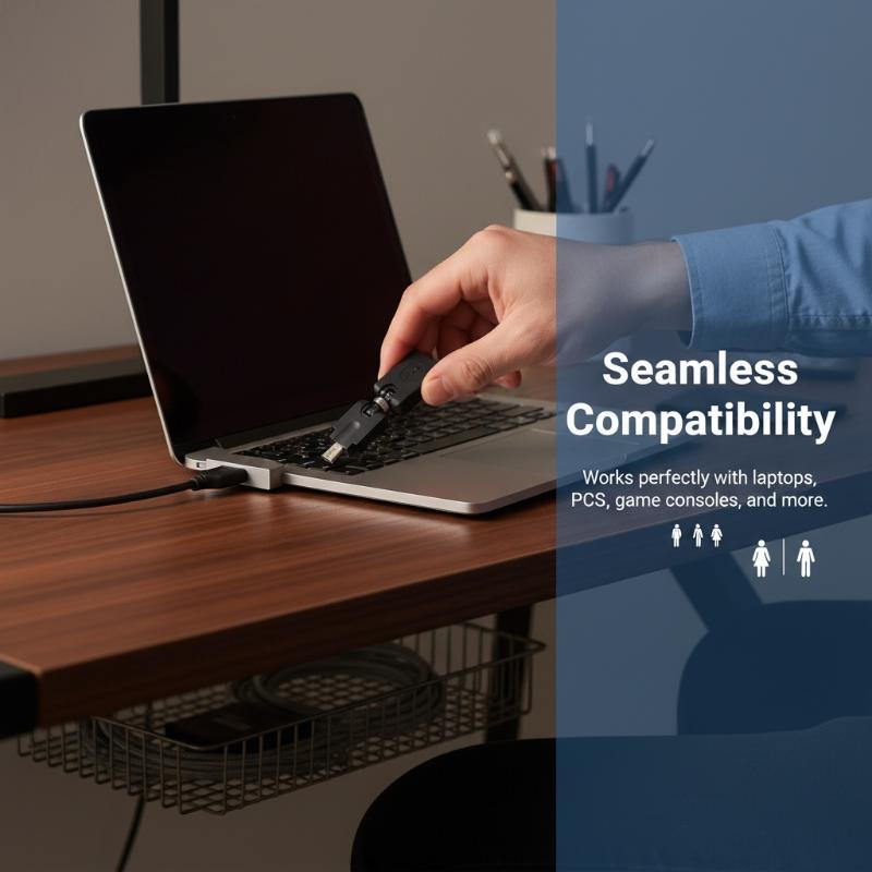 محول USB دوار 360 درجة من ذكر  - مراجعة Office Tech Flexible وسعره